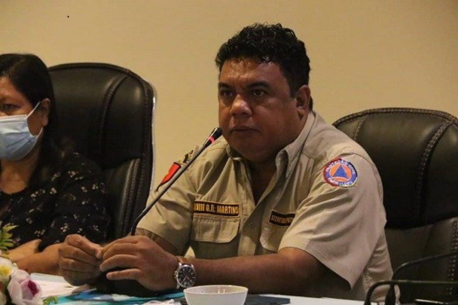 Sekretáriu Estadu Protesaun Sivíl (SEPS), Joaquin José Gusmão dos Reis Martins.