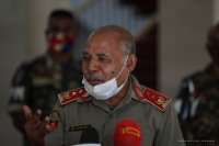 Major Jeneral F-FDTL, Lere Anan Timur ko'alia ba jornalista sira iha Palasiu prezidensial