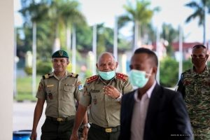 Major Jeneral Lere Anan Timur tama daudauk ba Palasiu Prezidensial (1/3)