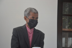 Prezidente Konvensaun Nasionál Igreja Evangélika Assembleia de Deus (IEAD) iha Timor-Leste, Pastor Francisco Reis.