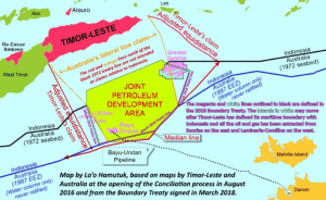 Mapa tratadu tasi Timor 