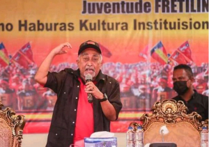 Sekretáriu Jerál Partidu Frente Revolusionáriu Timor-Leste no Independente (FRETILIN), Mari Bin Amude Alkatiri.