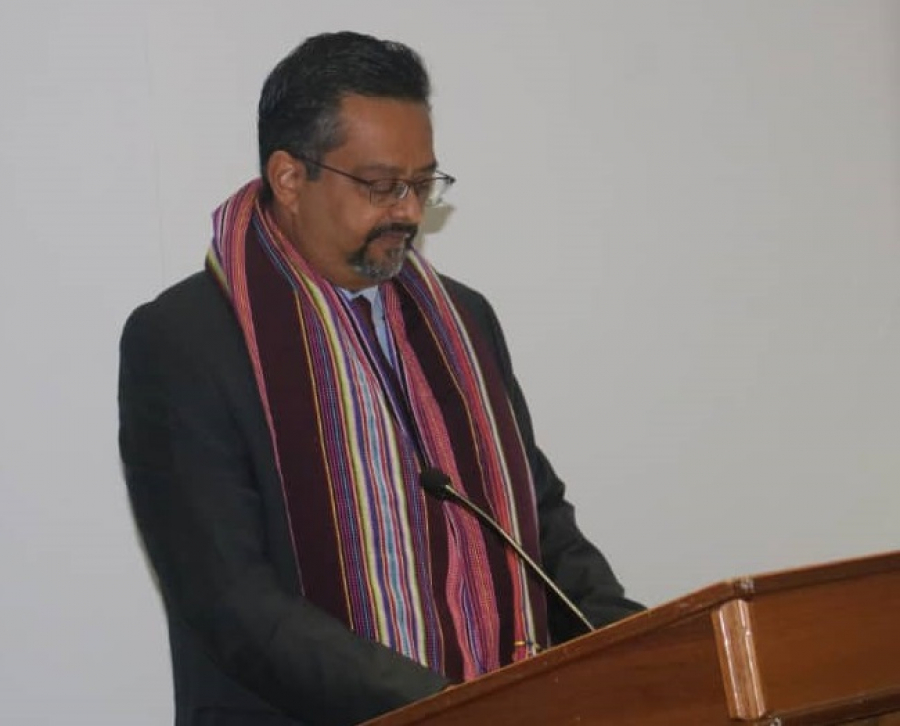 Xefe Misaun Embaisadór USAID iha Timor-Leste, Roy Srinivasan.