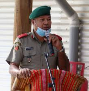 Vise Xefe Estadu Maior Jenerál Falintil-Forsa Defeza Timor-Leste (F-FDTL), Major Jenerál Domingos Raul ‘Falur Rate Laek’.