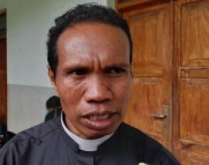 Administradór Apostóliku Dioseze Baukau, Padre Alípio Pinto Gusmão.