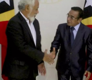 Prezidente Partidu CNRT, Kay Rala Xanana Gusmão ho Prezidente Repúblika (PR), Francisco Guteres ‘Lú Olo’.