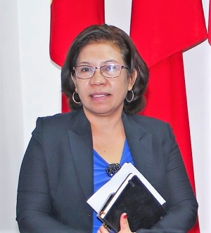 Ministra Finansas interina, Sarah Lobo Brites