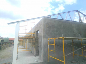 Uma ba eskola sekundária vila nova Baukau ne’ebé konstrui husi Forsa Navál EUA, kuarta (17/11).