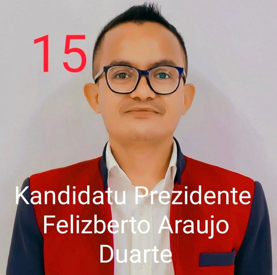 Kandidatu Prezidente Repúblika (PR) Independente períodu 202-2027, Felisberto Araújo Duarte.