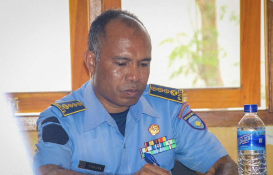 Komadante Polísia Nasionál Timor Leste (PNTL) Munisípiu Dili, Superintendente Xefe Henrique da Costa.