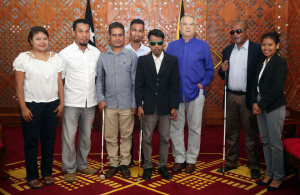 Prezidente Repúblika (PR), José Ramos Horta, halo enkontru ho Uniaun Defisiénsia Matan Timor Leste (UDMTL).