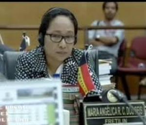 Prezidente Komisaun C Parlamentu Nasional (PN) trata asuntu Finansas, deputada Maria Angelica Rangel iha plenaria PN