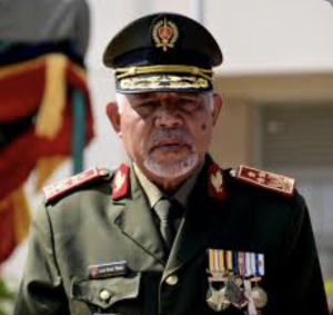 Xefe Estadu Maiór Jenerál FALINTIL-Forsa Defeza Timor Leste (F-FDTL), Tenente Jenerál Lere Anan Timur.