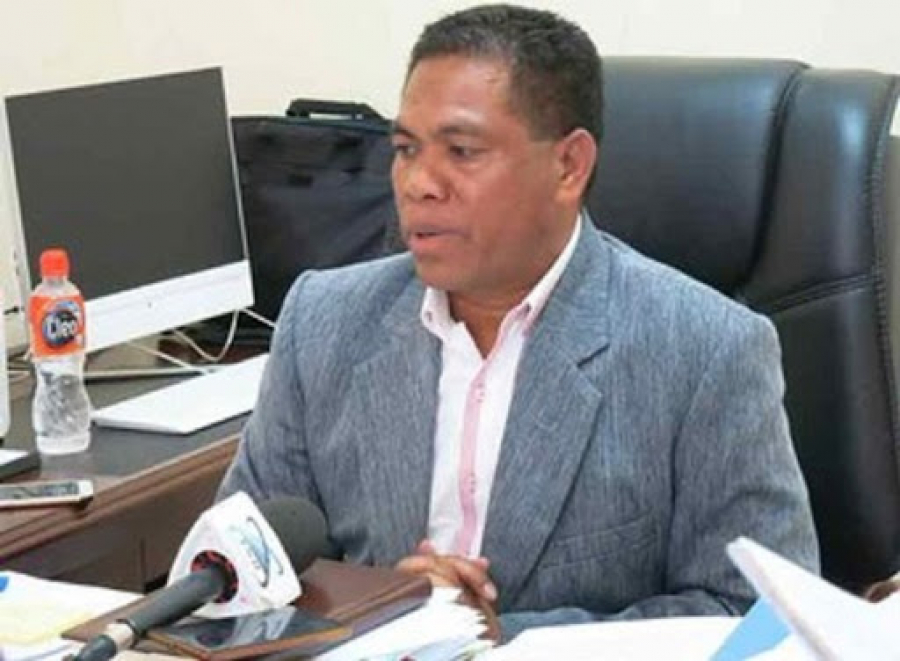 Ministru Ensinu Superiór Siénsia no Kultura (MESSK), Longuinhos dos Santos iha nia knar fatin