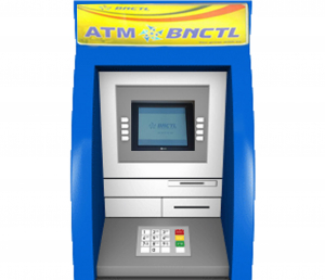 Automated Teller Machine husi Banco Nacional de Comercio de Timor-Leste (BNCTL).