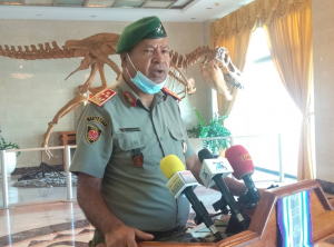 Xefe Estadu Maiór FALINTIL-Forsa Defeza Timor Leste (F-FDTL), Tenente Jenerál Domingos Raul ‘Falur Rate Laek’.