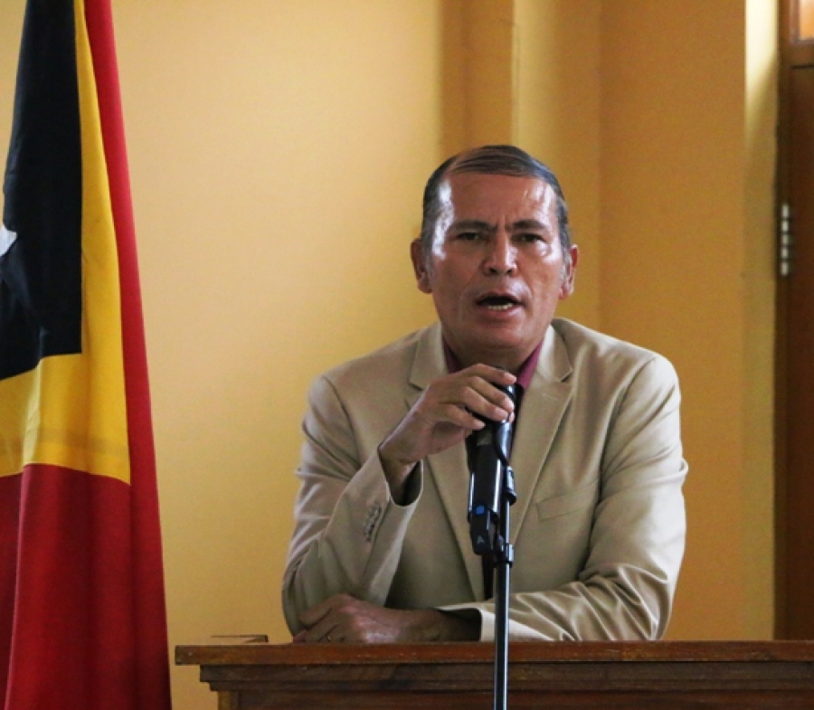 Prezidente Komisaun Funsaun Públika (KFP), Faustino Cardoso Gomes.