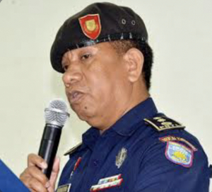Xefe Departamentu Justisa Polísia Nasionál Timor-Leste (PNTL), Superentidente Xefe Agostinho Gomes.