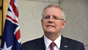 Primeiru Ministru (PM) Austrália, Scott Morrison.