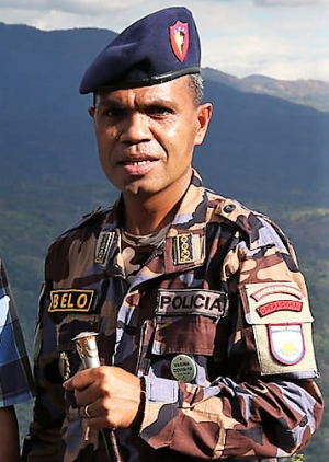 Komandante UPF, Superintendente Euclides da Costa Belo.