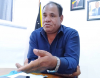 Prezidente Komisaun Regulador Arte Marsiais, Octávio da Conceição ko'alia ba Jornalista Tempo Timor iha nia kna'ar fatin iha Dili (18/8)