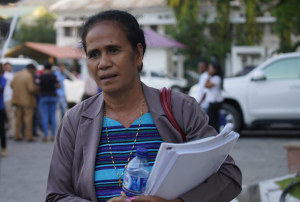 Deputada Frente Revolusuonáriu Timor-Leste no Indepedente (FRETILIN), Gabriela Alves.