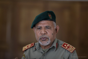 Xefe Estadu Maior Jeneral FALINTIL-Forsa Defeza Timor-Leste (F-FDTL), Tenente Jenerál Lere Anan Timur.