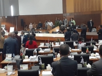 Meza Prezidente Parlamentu Nasional ne'ebe baku rahun husi deputadu balun iha Paralemntu Nasional iha loron Tersa (19/5)