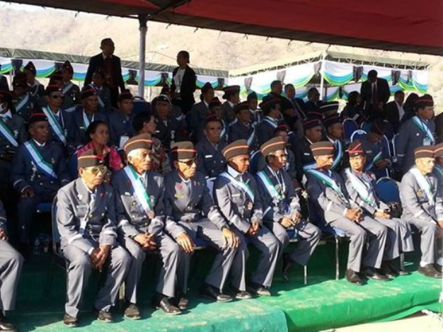 Veteranus Timor Leste iha seremonia ofisial ida iha Timor Leste