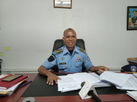 Komandante PNTL munisípiu Dili, Superintendente Xefi, Henriques da Costa koalia hela ba média sira iha nia kna'ar fatin Kaikoli, segunda (30/11).