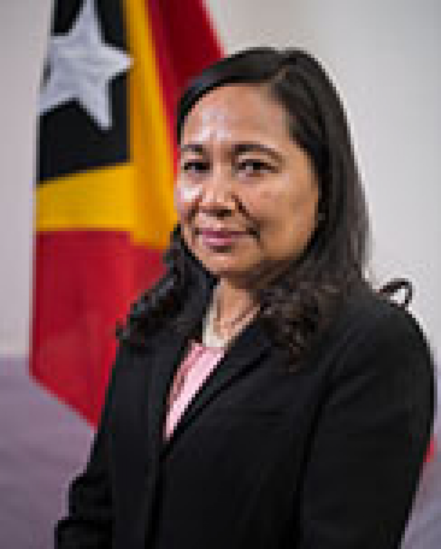 Prezidente Komisaun C, Maria Angelica Rangel.