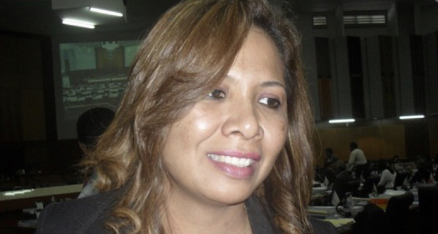 Deputada Bankada Congresso Nacionál de Reconstrução de Timor (CNRT), Carmelita Monis Caetano.