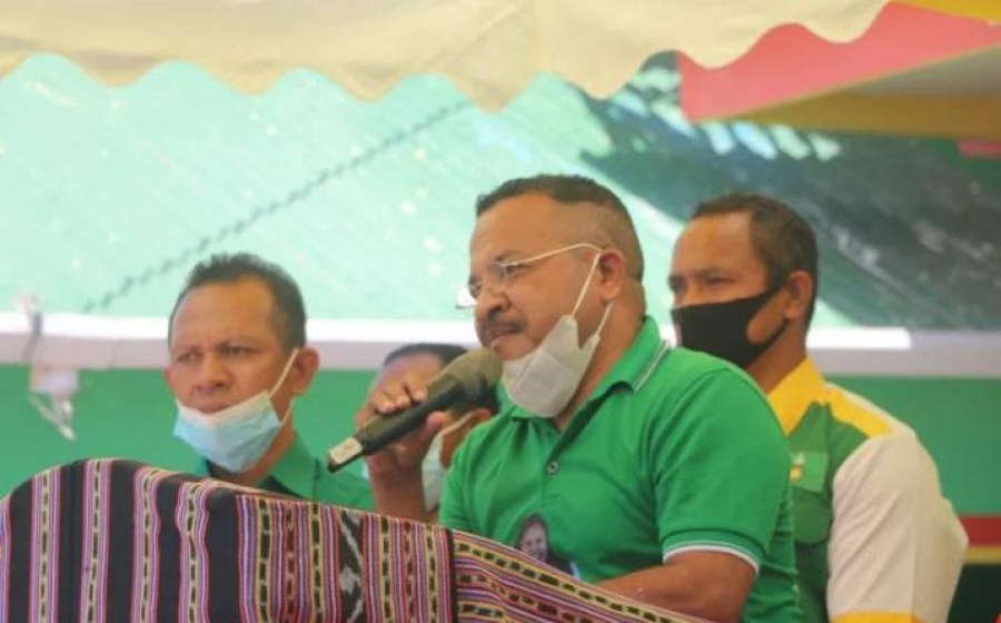 Konselleiru Másimu Partidu Kmanek Haburas Unidade Nasionál Timor (KHUNTO), José Agostino dos Santos ‘Naimori Bukar’.
