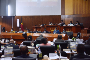 PM taur Matan Ruak iha Plenaria durante debate jeneralidade OJE 2021