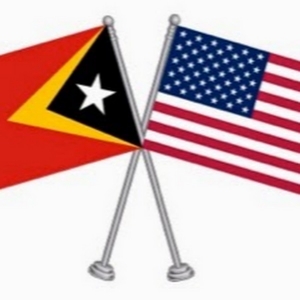 Bandeira Timor Leste ho Estadu Unidus Amerika