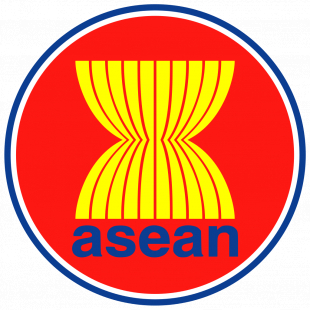 Emblema Assosiasaun Nasaun Sudeste Aziátiku (ASEAN).