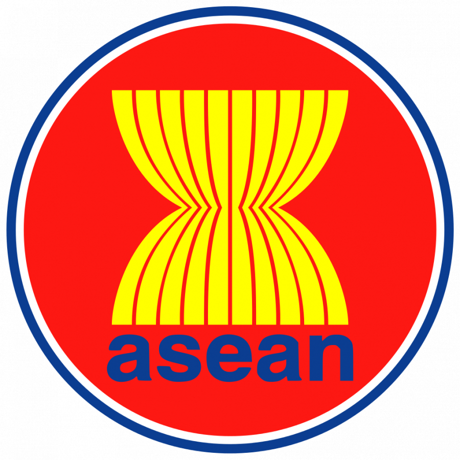 Emblema Assosiasaun Nasaun Sudeste Aziátiku (ASEAN).