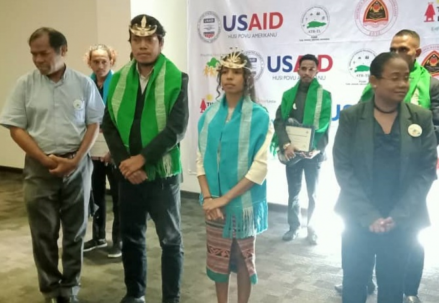 Ekipa Asosiasaun Turizmu Relijozu Timor-Leste (ATR-TL) no USAID hamutuk ho Manan na&#039;in ba Kompetisaun TBEH.