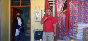 Prezidente Konfederasaun Sindikatus Traballadór Timor Leste (KSTL), Almeiru Vila Nova.