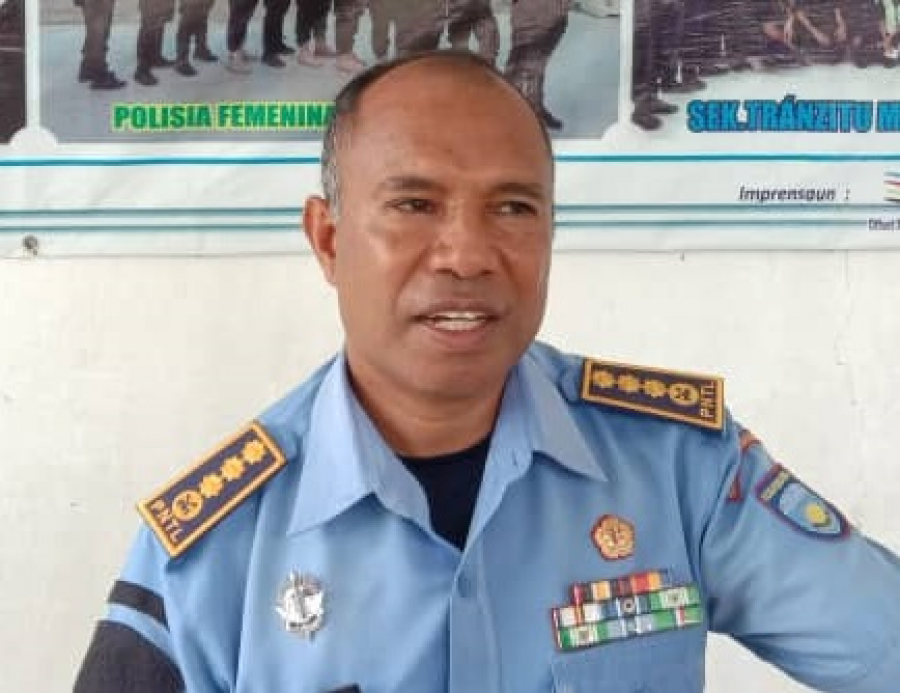 Komandante Polísia Nasionál Timor-Leste (PNTL) Munisípiu Dili, Superintende Xefe Henrique da Costa.