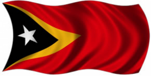Bandeira Timor-Leste.