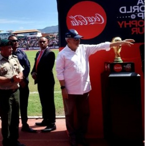 Prezidente Republika, Jose Ramos Horta simu vizita Trofeu mai Timor-Leste, sabadu (11/06). 