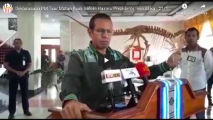 Deklarasaun PM Taur Matan Ruak hafoin Hasoru Prezidente Republika - 21/11/2019