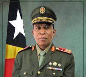 Xefe Estadu Maior Forsa Armadas (XEMFA), Brigadeiru Jenerál Calisto dos Santos Coli &quot;Coliate&quot;.