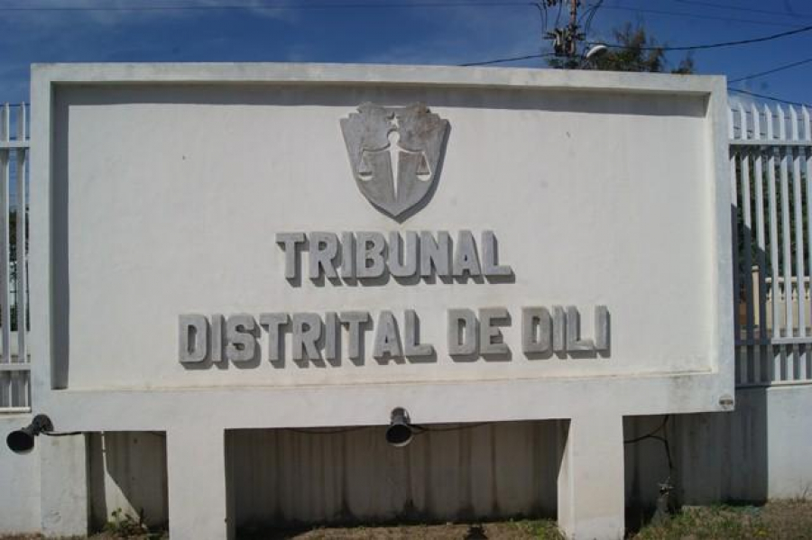 Plaka Tribunal Distrital Dili