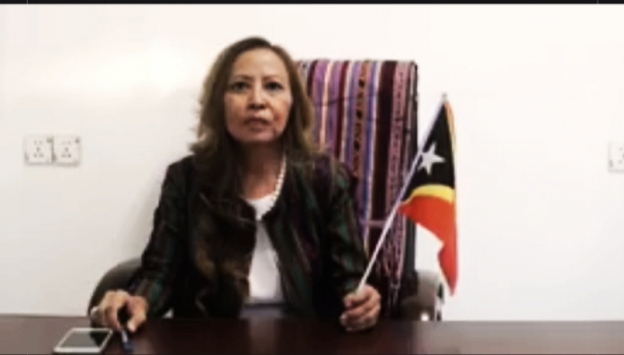 Prezidente Asosiasaun Komunidade Xineza iha Timor-Leste Kathleen Gonsalves.