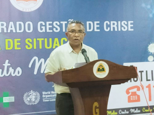 Koordenadór Forsa-Tarefa ba Prevensaun no Mitigasaun Surtu Covid-19 iha Timor-Leste (CIGC-SS), Rui Maria de Araújo