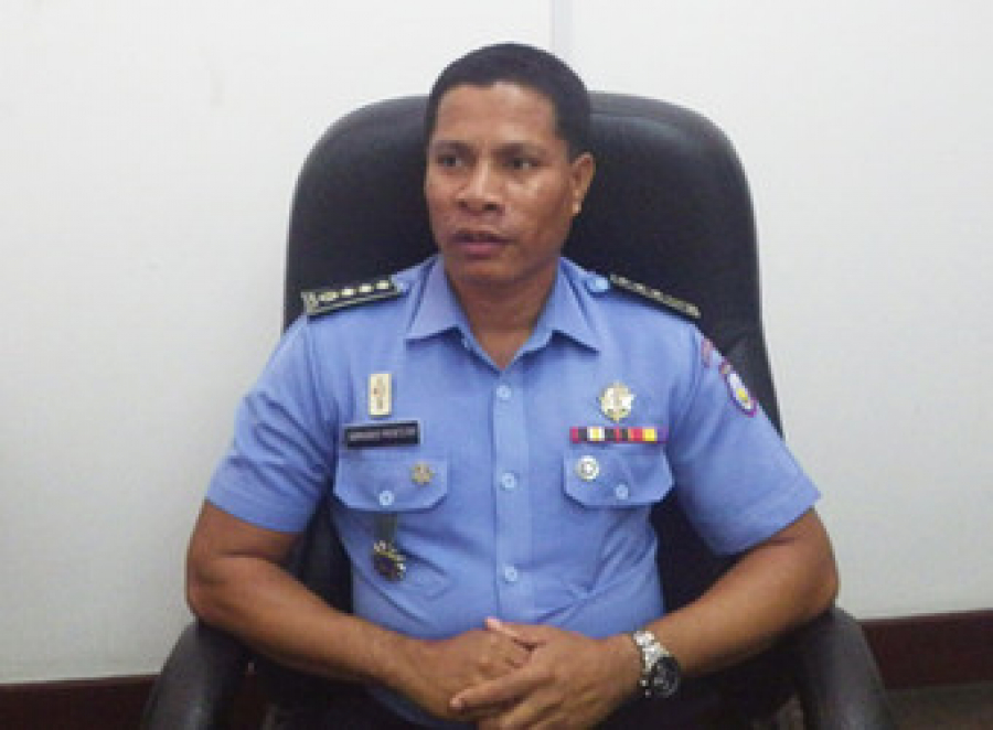 Komandante PNTL Munisipiu Baucau Superentedente Xefe Armando Monteiro