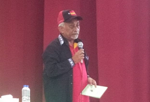 Sekretáriu Jerál Partidu FRETILIN (Frente Revulusionariu Timor-Leste no Independente), Marí Bin Amude Alkatiri.