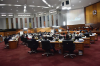 Plenaria PN nakonu ho membru Parlamentu Nasional no membru Governu wainhira hala'o debate jeneralidade ba OJE 2021, Tersa (1/12)